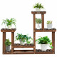 Solid Wood Plant Stand Multi-Tier Flower Pot Holder Indoor/Outdoor