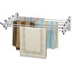 Stainless Wall Mounted Expandable Clothes Drying Towel Rack