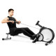 Foldable Magnetic Rowing Machine with 16-level Adjustable Intensity