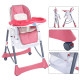 Portable Folding Baby High Chair Toddler Feeding Seat