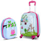 2 Pieces ABS Kids Suitcase Backpack Luggage Set