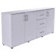 Large Storage Cabinet Cupboard with 3 Doors