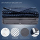 15 lbs Weighted Blanket with Removable Soft Crystal Cover