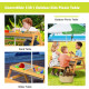 3 In 1 Convertible Picnic Table Set for Kids