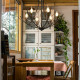 Branch Chandeliers with 6 Lampshade and Adjustable Iron Chain