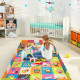 125 Pieces Baby Foam Interlocking Play Mat with Instruments Styles