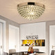 3 Lights Living Room Crystal Ceiling Light Fixture