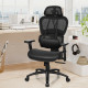 Mesh Office Chair Recliner with Adjustable Headrest
