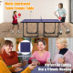 Multi-Use Foldable Midsize Removable Compact Ping-pong Table 