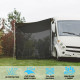 9 x 7 Feet RV Awning Side Mesh Screen Sunshade with Complete Kits