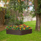 Raised Garden Bed Set for Vegetable and Flower