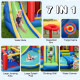 Inflatable Kid Bounce House Slide Climbing Splash Park Pool Jumping Castle Without Blower