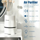 3-in-1 Composite 2 pcs Mini HEPA Air Purifier