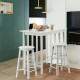 3-Piece Counter Height Breakfast Table with 2 Stools