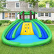 Inflatable Water Park Pool Bounce House Dual Slide Climbing