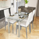 5 Pieces Dining Set with a Simple Design