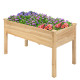 49’’ x 23’’ x 30’’  Wooden Raised Vegetable Garden Bed