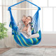 Outdoor Porch Yard Deluxe Hammock Rope Chair 