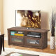 TV Stand Entertainment Center with 2 Shelves