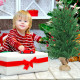 36 Inch Mini Carmel Pine Christmas Tree with 30 Pinecones