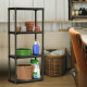 24 Inch x 12 Inch x 52.5 Inch 4-Tier Storage Shelf Rack for Garage Kitchen