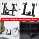 Portable Folding Steel Bicycle Indoor Exercise Training Stand