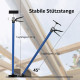 Set of 2 Support Pole Steel Telescopic Quick Support Rod Adjustable