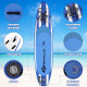 10.6 Feet Inflatable Adjustable Paddle Board with Carry Bag
