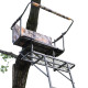 16 Feet Two Man Tree Stand Hunting Ladder Stand with Seat Cushion