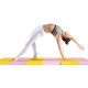 6 Feet x 2 Feet  x 2.5 Inch 3-Fold Gymnastics Tumbling Fitness Mat