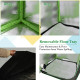 Mylar Hydroponic Grow Tent Roof Cube with Zipped Doors, Observation Windows and Vents 