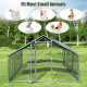 Large Walk In Chicken Coop with Roof Cover Backyard