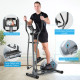 Elliptical Magnetic Cross Trainer with LCD Monitor and Pulse Sensor