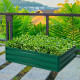 30 Inch x 32 Inch Patio Raised Garden Bed for Vegetable Flower Planting