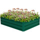 47.5 x 35.5 Inch Patio Raised Garden Bed Vegetable Flower Planter
