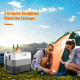 70 Quart Portable Electric Car Camping Cooler