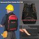 Tool Backpack Heavy Duty Jobsite Tool Bag 26 Pockets