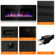 42 Inch Recessed Ultra Thin Wall Mounted Electric Fireplace