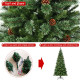 8 Feet Premium Hinged Artificial Christmas Tree Pine Needles