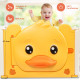 16-Panel Foldable Baby Playpen with Sound
