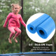 15 Feet Trampoline with Enclosure Net Spring Pad and Ladder