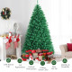 8 Feet Iridescent Tinsel Artificial Christmas Tree with Branch Tips