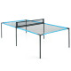 2-In-1 Ping Pong and Table Volleyball Table for Indoor and Outdoor.