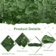 4 Pieces 118 x 39 Inch Artificial Ivy Privacy Fence Screen for Fence Decor