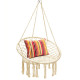 Hammock Chair Cotton Rope Handwoven Hanging Chair