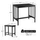 3 Pieces Modern Counter Height Dining Set