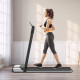 Ultra-thin Electric Folding Motorized Treadmill with LCD Monitor Low Noise