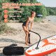 Inflatable Stand Up Paddle Board with Backpack Aluminum Paddle Pump