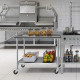 Stainless Steel Commercial Kitchen Prep and Work Table