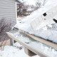21 ft Aluminum Large Poly Blade Telescoping Snow Roof Rake
